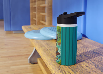 The Daring Drake Stainless Steel Water Bottle, Standard Lid