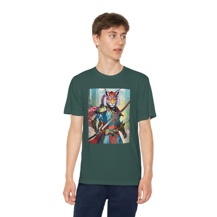 Cyberpunk Samurai Youth Competitor Tee