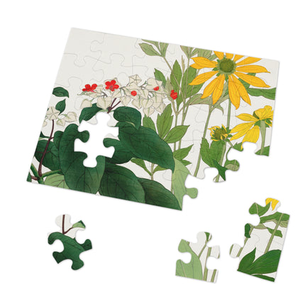 Clerodendrum & Rudbeckia by Tanigami Kônan Jigsaw Puzzle (30, 110, 252, 500-Piece)
