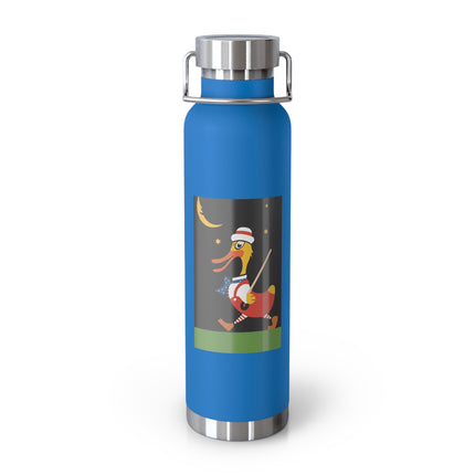 Dapper Duck Copper Vacuum Insulated Bottle, 22 oz