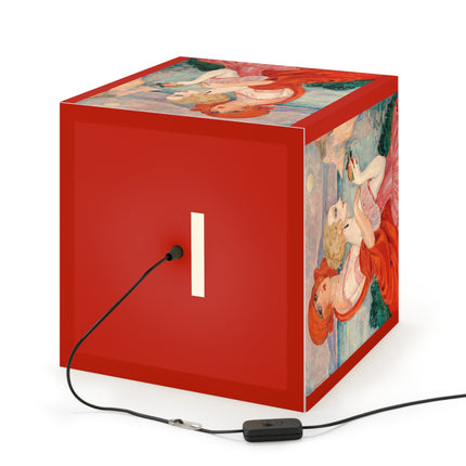 Sur la Route d'Anacapri by Gerda Wegener Light Cube Lamp