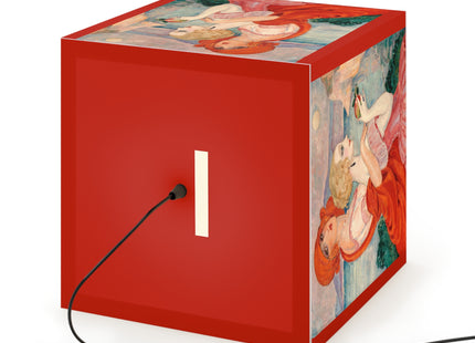 Sur la Route d'Anacapri by Gerda Wegener Light Cube Lamp