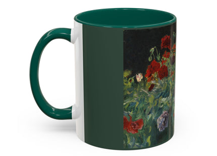 A Study of Poppies for Carnation, Lily, Lily, Rose by John Singer Sargent Colorful Mugs (11oz, 15oz)