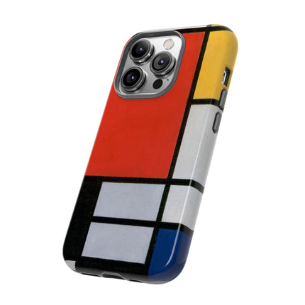 Composition with Red, Yellow, Blue, and Black by Piet Mondrian Phone Cases