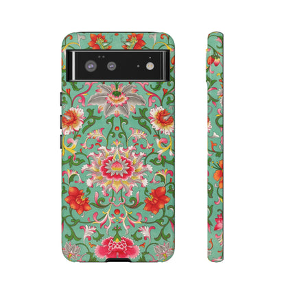 Colorful Floral Pattern by Owen Jones Phone Cases