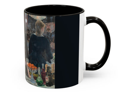 A Bar at the Folies-Bergère by Edouard Manet Colorful Mugs (11oz, 15oz)