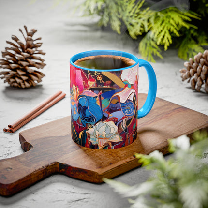 Ethereal Irises Colorful Mugs (11oz, 15oz)