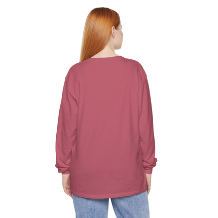 La balançoire by Georges Lepape Garment-dyed Long Sleeve T-Shirt