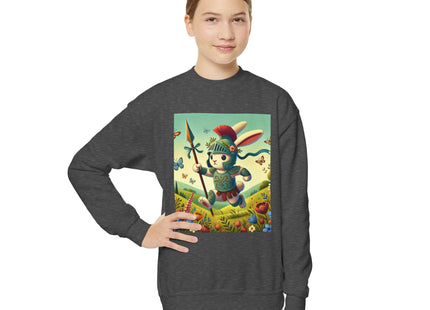 Rabbit Gladiator Youth Crewneck Sweatshirt