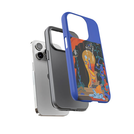 Mystic Oracle Phone Case – Sacred Glow & Eternal Grace