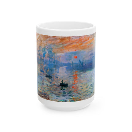 Sunrise by Claude Monet Ceramic Mug (11oz, 15oz)