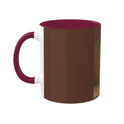A Buddhist Lama at a Feast at Pemionchi Monastery by Vasily Vereshchagin Colorful Mugs, 11oz
