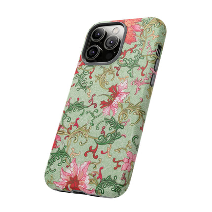 Flower Illustration by Owen Jones Phone Cases