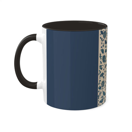 Examples of Chinese Ornament, Pl.18 by Owen Jones Colorful Mugs, 11oz