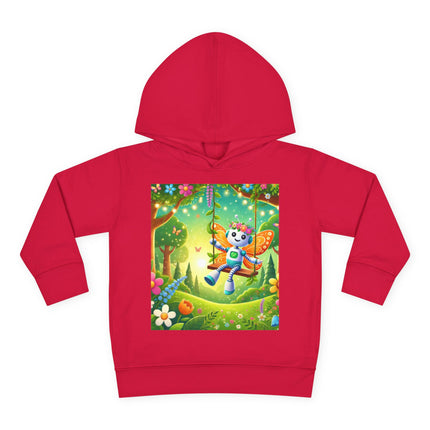 Robot Fairy Toddler Pullover Fleece Hoodie