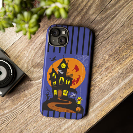 Halloween Night at the Haunted House Phone Cases