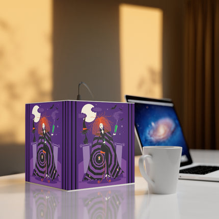 Mystic Elegance Light Cube Lamp
