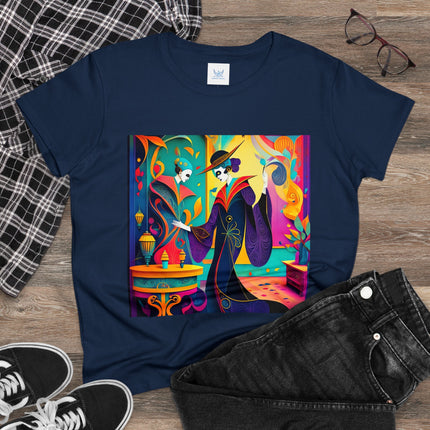 Phantoms of Elegance Women's Midweight Cotton Tee