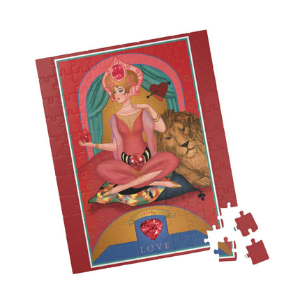 July & Ruby (from the Gem Series) by Sofia Chiostri Puzzle (110, 252, 500-piece)