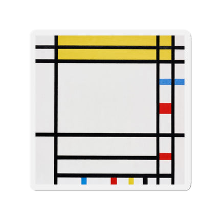 Place de la Concorde by Piet Mondrian Die-Cut Magnets (5 Sizes)