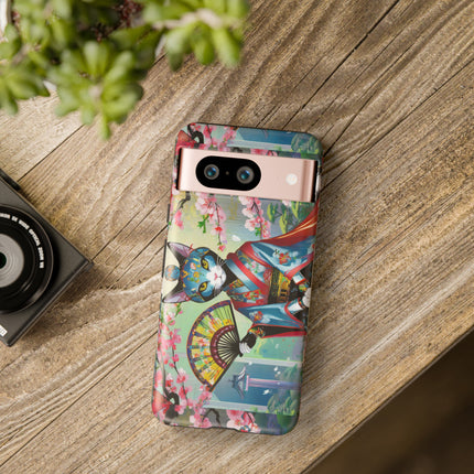 Cyberpunk Geisha Phone Cases