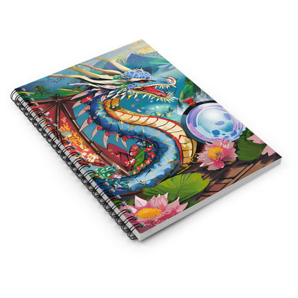 Wisdom's Guardian Spiral Notebook - Ruled Line