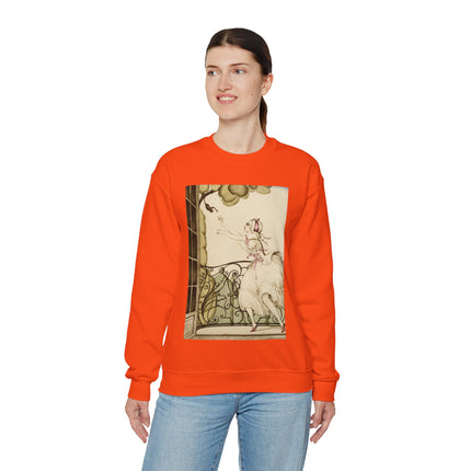 Sur talons rouges (On Red Heels) pl 02 by Gerda Wegener Heavy Blend™ Crewneck Sweatshirt