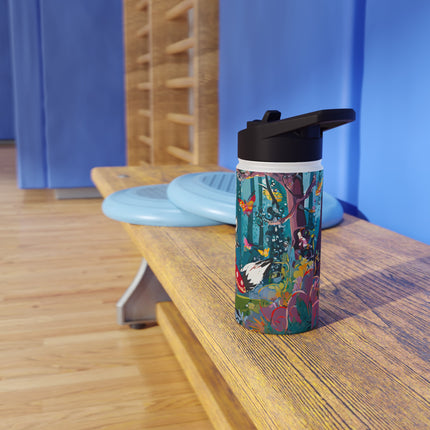 Whimsical Woodland Stainless Steel Water Bottle
