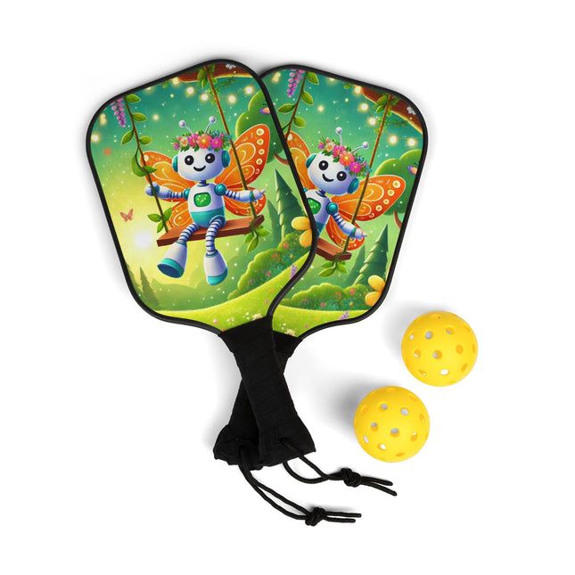 Robot Fairy Pickleball Kit – Vine Swings & Blossom Magic