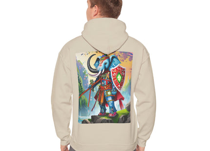 Cyberpunk Elephant – Heavy Blend™ Hooded Sweatshirt