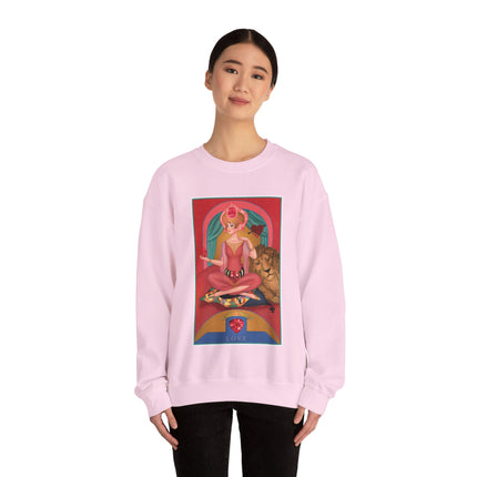 July & Ruby (from the Gem Series) by Sofia Chiostri Heavy Blend™ Crewneck Sweatshirt