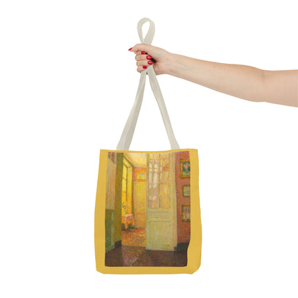 Interior, Window Light by Henri Le Sidaner Tote Bag (AOP)