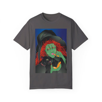 Mirror, Mirror A Witch's Touch Unisex Garment-Dyed T-shirt