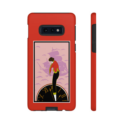 Woman Waiting for her Beloved at 1:59 by Kobayashi Kaichi Phone Case