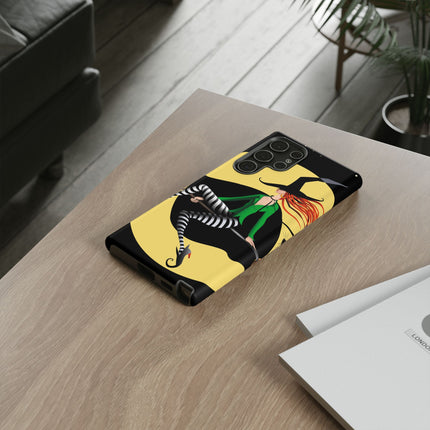 A Witch’s Moonlit Flight Phone Cases