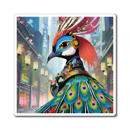 Techno Plumes Magnet (3 Sizes)