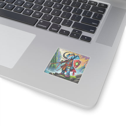 Cyberpunk Elephant Kiss-Cut Stickers (4 Sizes)