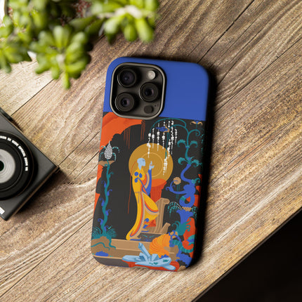 Mystic Oracle Phone Case – Sacred Glow & Eternal Grace