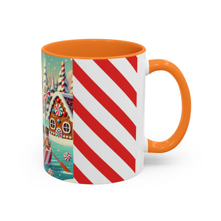 Nutcracker Candy-Striped Adventure Colorful Mugs (11oz, 15oz)
