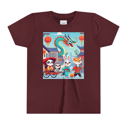The Little Dragon and Friends Youth Short Sleeve Tee