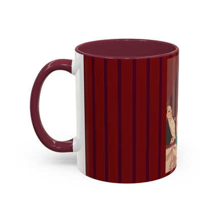 La Loge by George Barbier Colorful Mugs (11oz, 15oz)