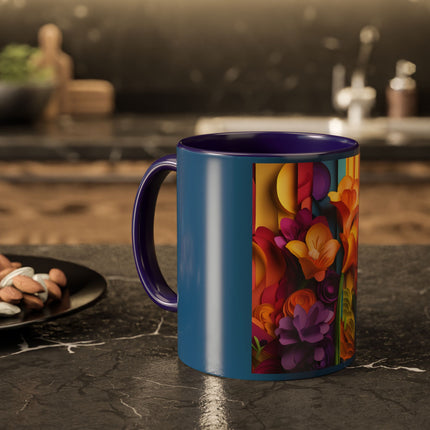 The Graceful Freesia Colorful Mugs (11oz, 15oz)