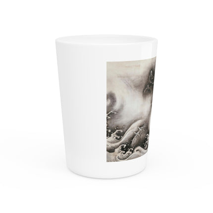 Japanese dragon by Yamada Dōa Ceramic Shot Glass