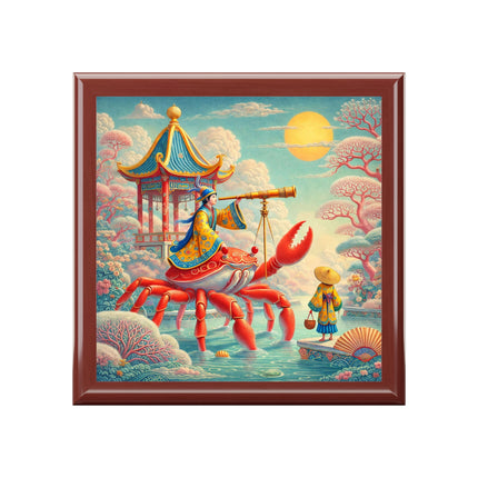 The Celestial Crab Navigator Jewelry Box