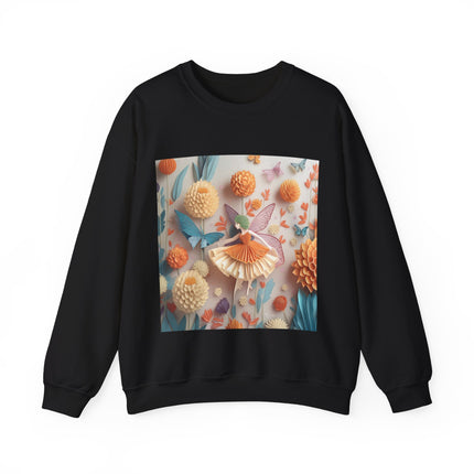 Dahlia Fairy Unisex Heavy Blend™ Crewneck Sweatshirt