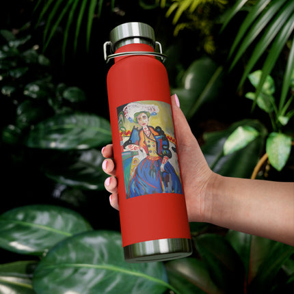 A Mulher by Amadeo de Souza-Carosa Copper Vacuum Insulated Bottle, 22oz