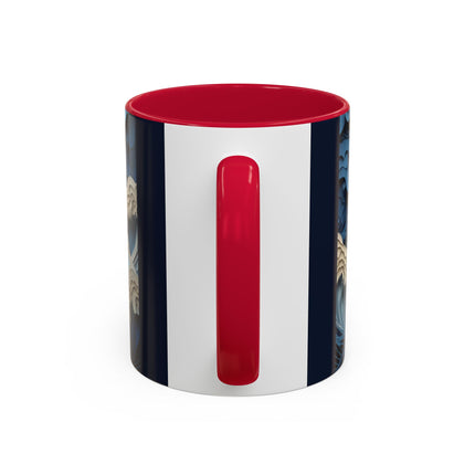 Dramatic Ocean with Crashing Waves Colorful Mugs (11oz, 15oz)