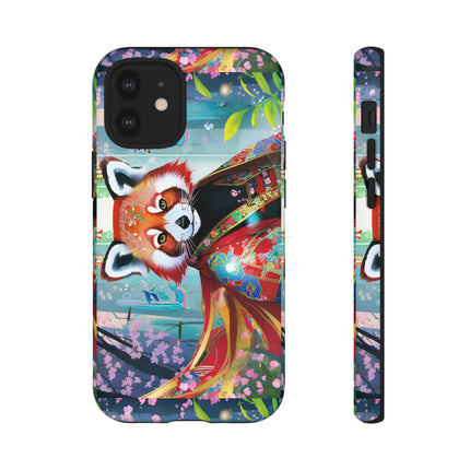 Cybernetic Red Panda Phone Cases