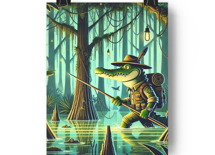 Swamp Stalker Giclée Art Print