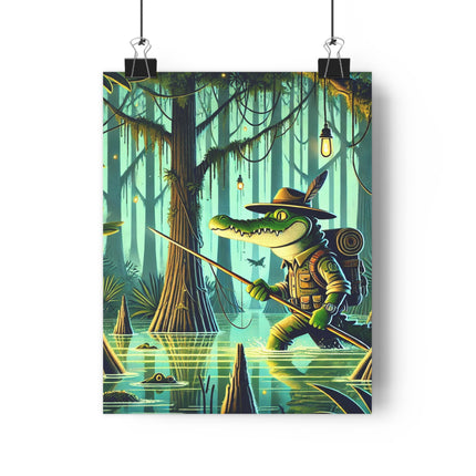 Swamp Stalker Giclée Art Print